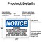 Signmission Ethanol Extremely Flammable Avoid Breathing OSHA Notice Sign, Aluminum, 24in W x 18in L, 2PK OS-2PACK-NS-A-1824-L-12178 - alternate 6
